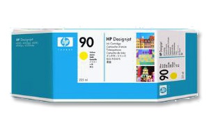 Cartridge HP C5065A, č. 90 - žltá