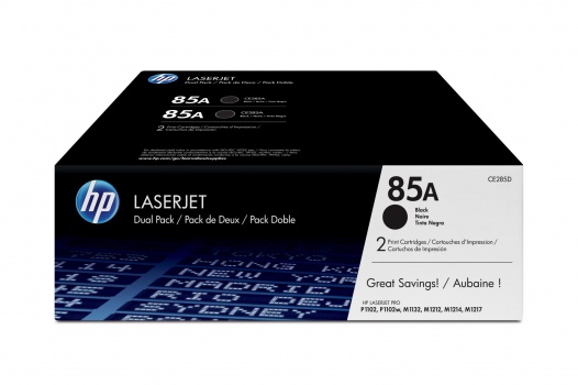 Toner HP CE285AD HP 85A dual pack pre LaserJet Pro P1102/1102w black (2x1.600 str.)