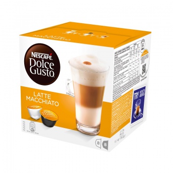 Kávové kapsule DOLCE GUSTO Latte Macchiato (16 ks)