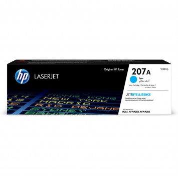 Toner HP W2211A, č. 207A - azúrový