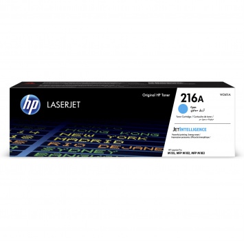 Toner HP W2411A, č. 216A - azúrový