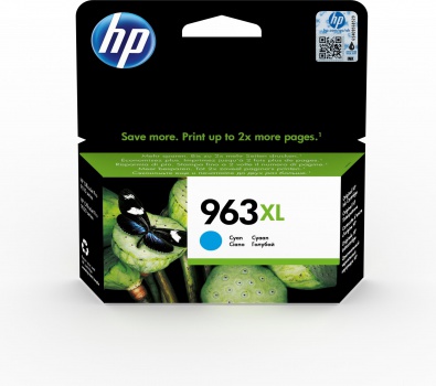 Cartridge HP 3JA27AE č. 963XL - azúrový