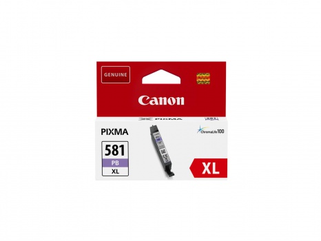 Cartridge Canon CLI-581PB XL - foto modrá