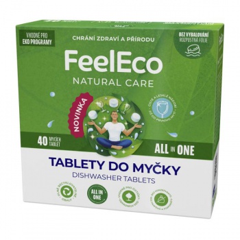 Tablety do umývačky Feel Eco All in One 40 ks