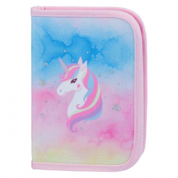 Školský peračník BAAGL jednoposchodový Rainbow Unicorn