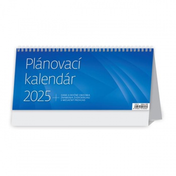 Stolový kalendár stĺpcový - Plánovací OFFICE 2025