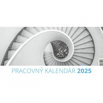 Kalendár stolový pracovný veľký 2025