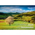 Nástenný kalendár Malebné Slovensko 45 x 31,5 cm 2025