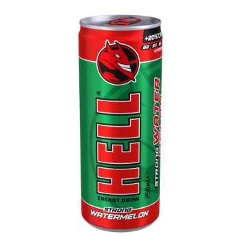 Energetický nápoj Hell Strong Watermelon 250ml