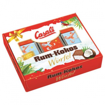 Casali Rum kokos kocky 115g