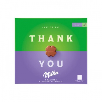 Milka Thank you bonboniéra kakaová náplň 110 g