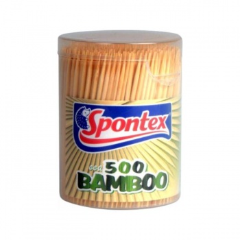 Špáradlá bambusové Spontex 500 kusov