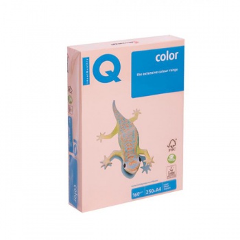 Farebný papier IQ color lososová patelová SA24, A4 160g