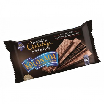 Oblátky Kolonáda Premium - horká čokoláda 92 g