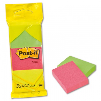 Bločky Post-it - farebné, 51,0 x 38,0 mm