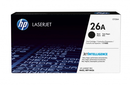 Toner HP CF226A, č. 26A - čierna