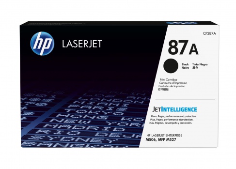 Toner HP CF287A, č. 87A - čierna