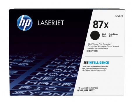 Toner HP CF287X, č. 87X - čierna