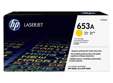 Toner HP CF322A , č.  653A - žltá