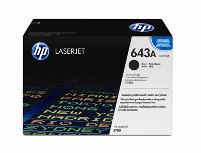 Toner HP Q5950A/643A - čierna