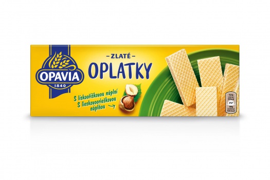 Zlaté oblátky lieskovoorieškové 146 g