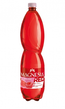 Minerálna voda MAGNESIA red ochutená - malina 6 x 1,5 ℓ