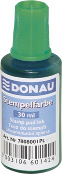 Pečiatková farba DONAU zelená 30ml