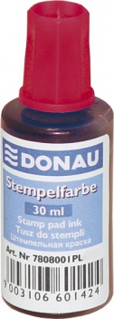 Pečiatková farba DONAU červená 30ml